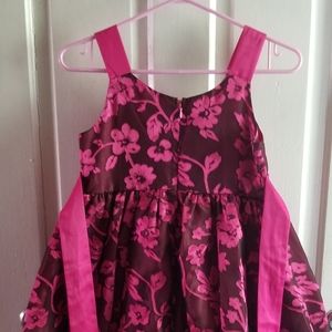Youth Pink and Burgundy Dress